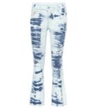 Rotate Birger Christensen Tie Dye Cotton Cropped Jeans