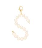 Timeless Pearly Letter S Pearl-embellished Charm