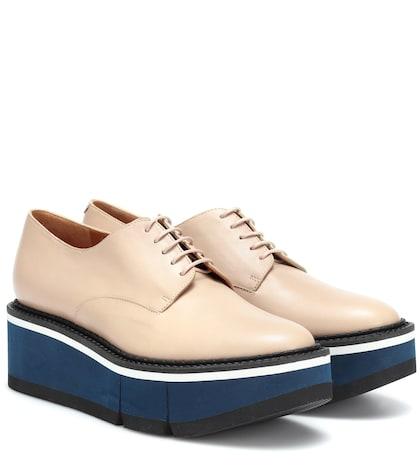 Clergerie Barbara Platform Leather Brogues