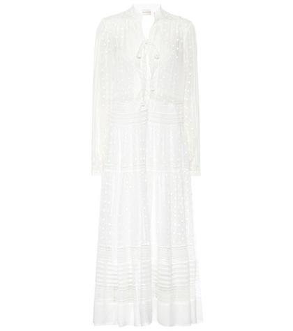 Zimmermann Radiate Silk-blend Dress