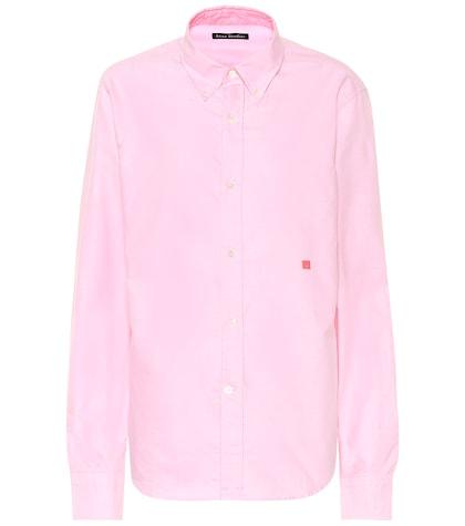 Acne Studios Ohio Face Cotton Shirt