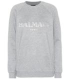 Balmain Exclusive To Mytheresa – Printed Cotton Sweatshirt