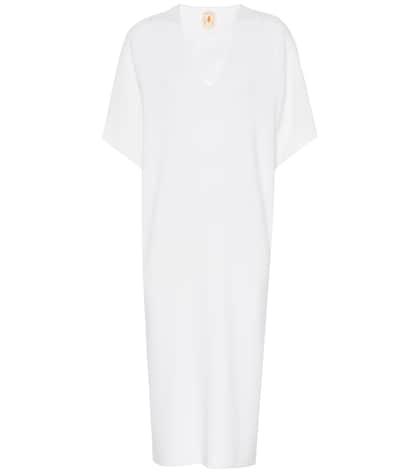 Jardin Des Orangers Wool Midi Dress