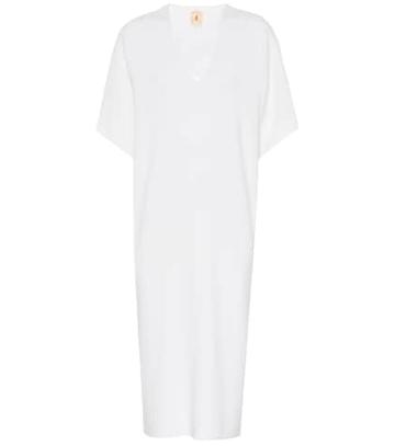 Jardin Des Orangers Wool Midi Dress