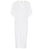 Jardin Des Orangers Wool Midi Dress