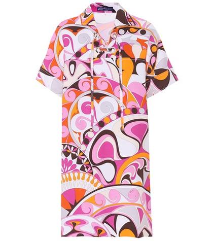 Emilio Pucci Printed Cotton Dress