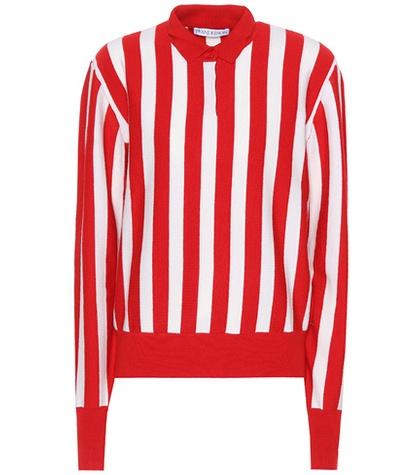 Jw Anderson Striped Wool Sweater