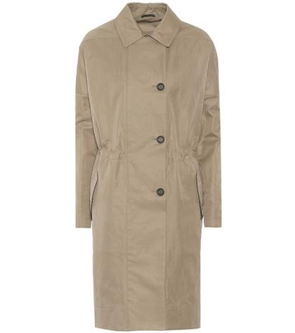 Brunello Cucinelli Cotton-blend Tench Coat
