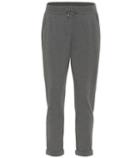 Brunello Cucinelli Cotton-blend Trackpants