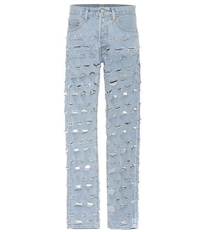 Vetements X Levi's® Distressed Jeans