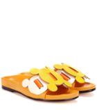 Anya Hindmarch Circulus Leather Slides