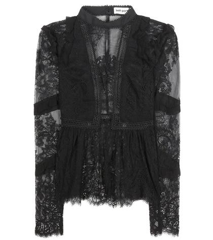 Fendi Elise Lace Top