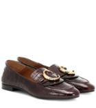 Polo Ralph Lauren Chloé C Croc-effect Leather Loafers