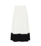 Alexander Mcqueen Ribbed Knit Midi Skirt