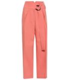 Petar Petrov Hayes High-rise Wool And Silk Pants