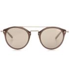 Oliver Peoples Remick Mirrored Sunglasses