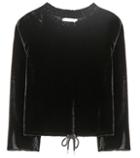 Valentino Velvet Blouse
