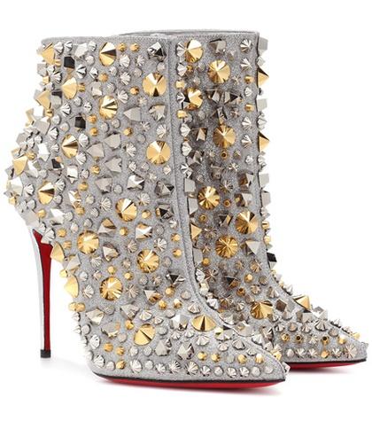 Christian Louboutin So Full Kate 100 Leather Ankle Boots