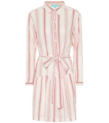 Dolce & Gabbana Amelia Striped Cotton Minidress