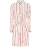 Dolce & Gabbana Amelia Striped Cotton Minidress