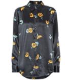 Tory Burch Essential Floral Silk Shirt