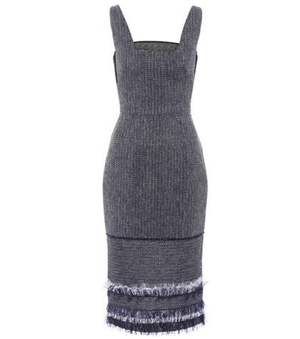 Roland Mouret Riseley Tweed Dress
