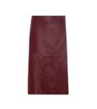 By Malene Birger Leather Midi Skirt