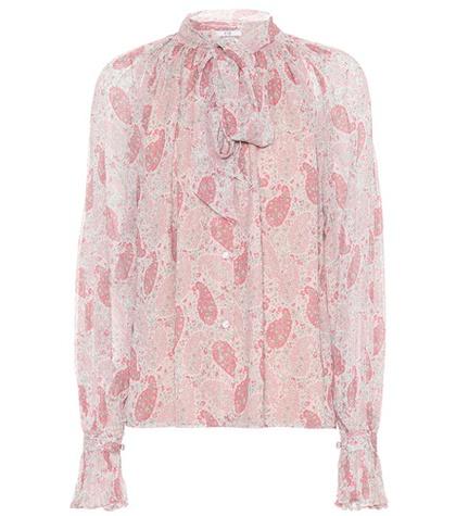 Co Printed Silk Top