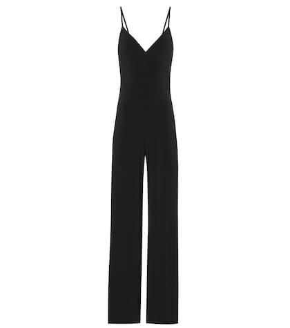Aquazzura Slip Jersey Jumpsuit