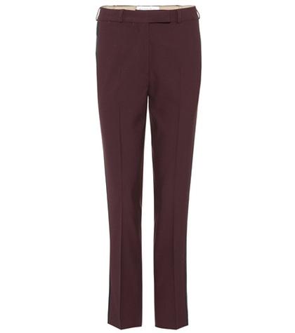Etro Wool-crêpe Tuxedo Trousers
