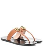 Gucci Leather Sandals
