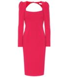 Rebecca Vallance Briar Crêpe Cutout Dress