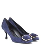 Jardin Des Orangers Vertigo Suede Pumps
