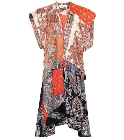 F.r.s For Restless Sleepers Printed Twill Minidress