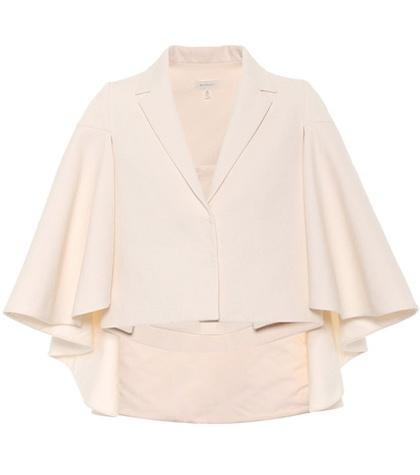 Re/done Cotton Cape Jacquard Jacket