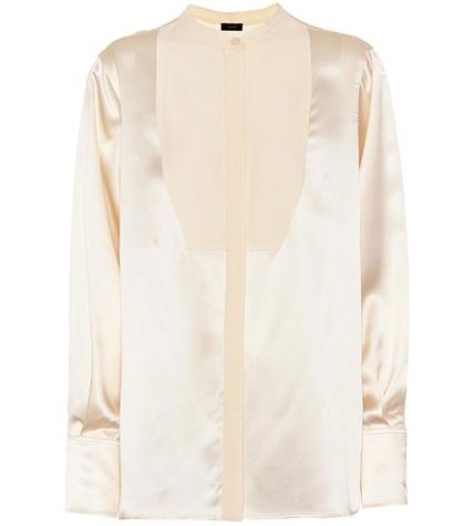 Salvatore Ferragamo Twain Silk Shirt