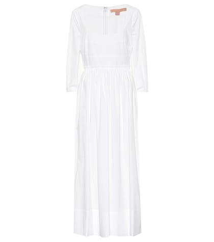 Brock Collection Stretch-cotton Midi Dress