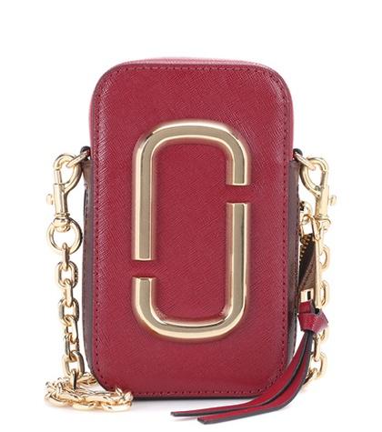 Marc Jacobs Hot Shot Leather Shoulder Bag