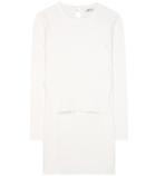 T By Alexander Wang Cotton-blend And Silk Sweater
