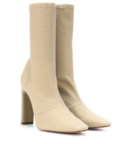 Yeezy Stretch Canvas Ankle Boots (season 6)