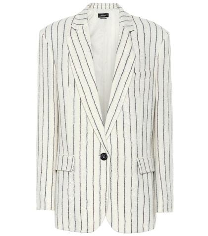 Isabel Marant Elder Wool And Linen Blazer