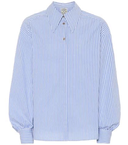 Baum Und Pferdgarten Micky Striped Stretch-cotton Shirt