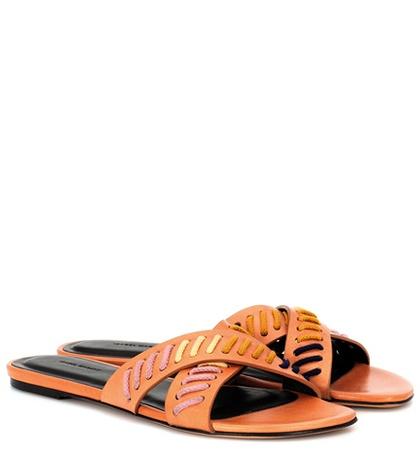 Isabel Marant Jansee Leather Slides