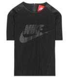 Nike Perforated Graphic Cotton-blend T-shirt
