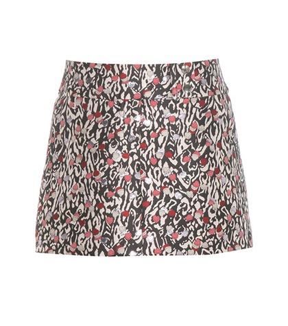 Giamba Jacquard Miniskirt
