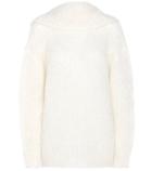 Tom Ford Mohair And Wool-blend Off-the-shoulder Sweater