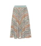Missoni Knitted Stretch Silk Skirt