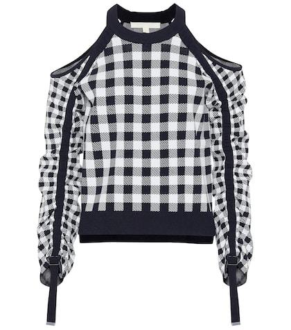 Jonathan Simkhai Gingham Sweater