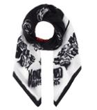 Kenzo Printed Silk Scarf