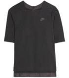 Anya Hindmarch Tech Fleece Cotton-blend Top